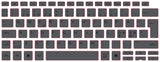 SticKeys for HP 8 G1i 14" / 8 G1i 14" Flip / X G1i 14 AI