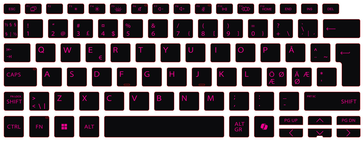 SticKeys for HP 8 G1i 14" / 8 G1i 14" Flip / X G1i 14 AI