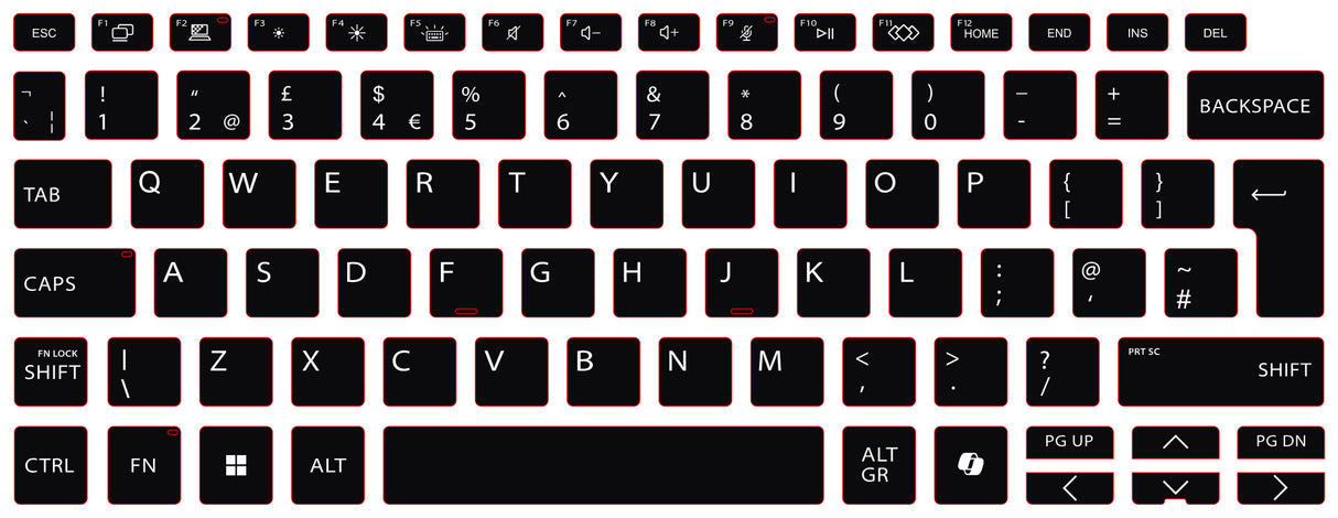 SticKeys for HP 8 G1i 14" / 8 G1i 14" Flip / X G1i 14 AI
