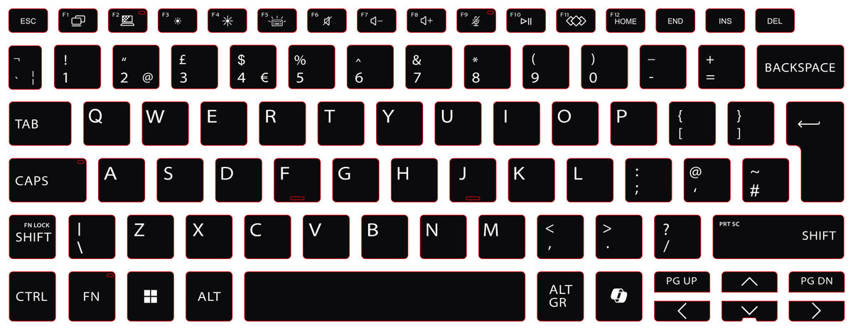 SticKeys for HP 8 G1i 14" / 8 G1i 14" Flip / X G1i 14 AI