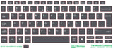 SticKeys for HP 8 G1i 14" / 8 G1i 14" Flip / X G1i 14 AI