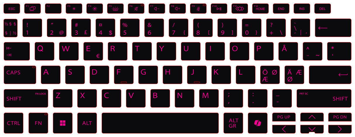 SticKeys for HP 8 G1i 14" / 8 G1i 14" Flip / X G1i 14 AI