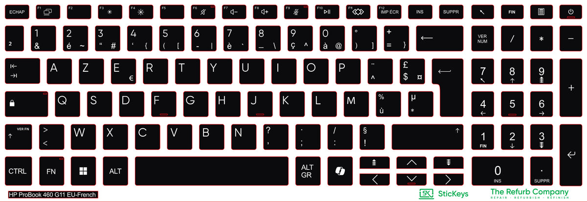 SticKeys for HP ProBook 460 G11