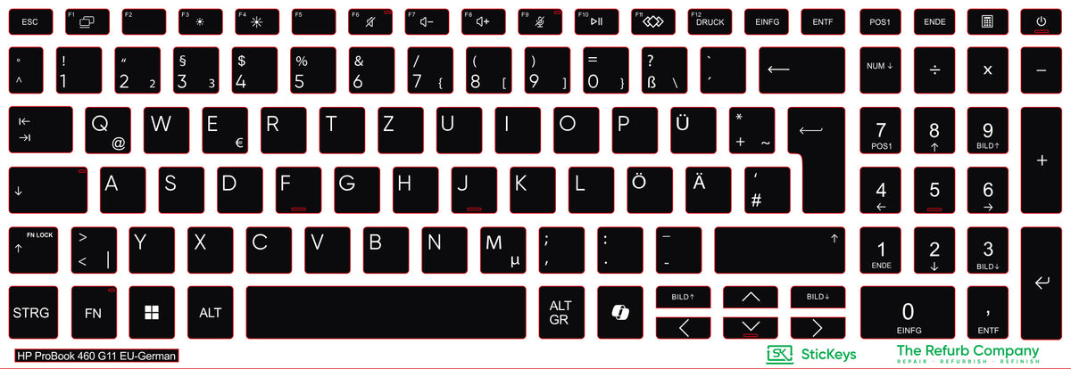 SticKeys for HP ProBook 460 G11