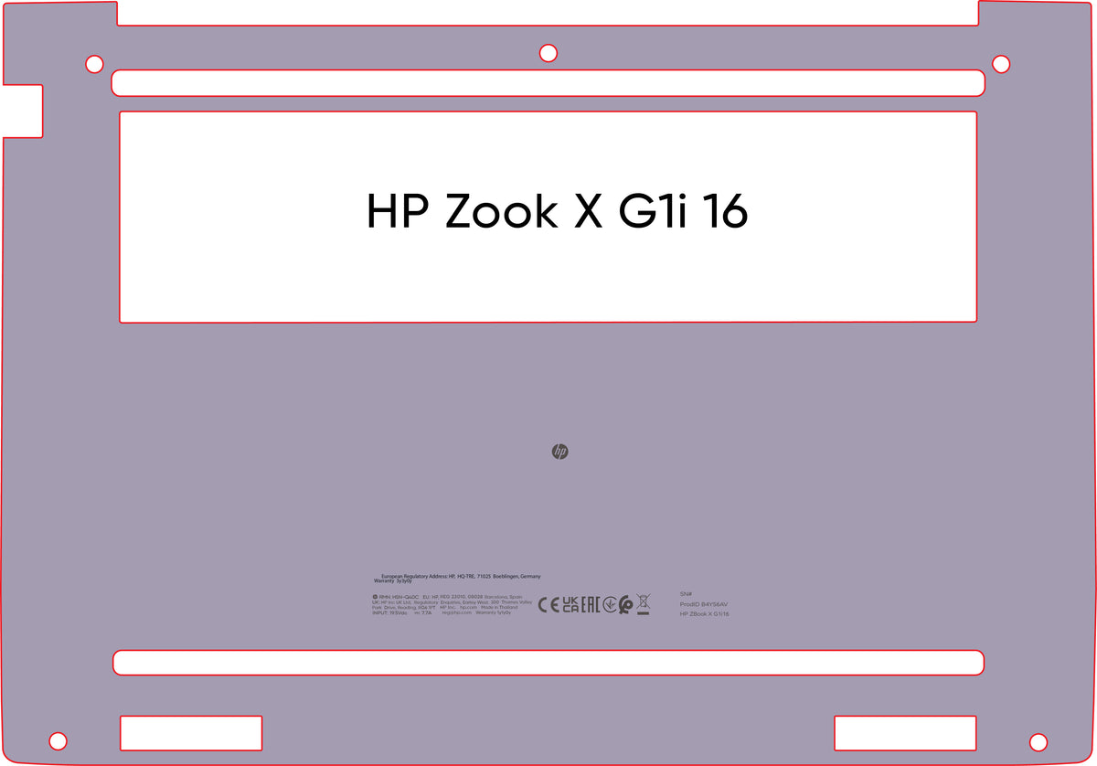 Base Skinz for HP Zbook X G1i 16