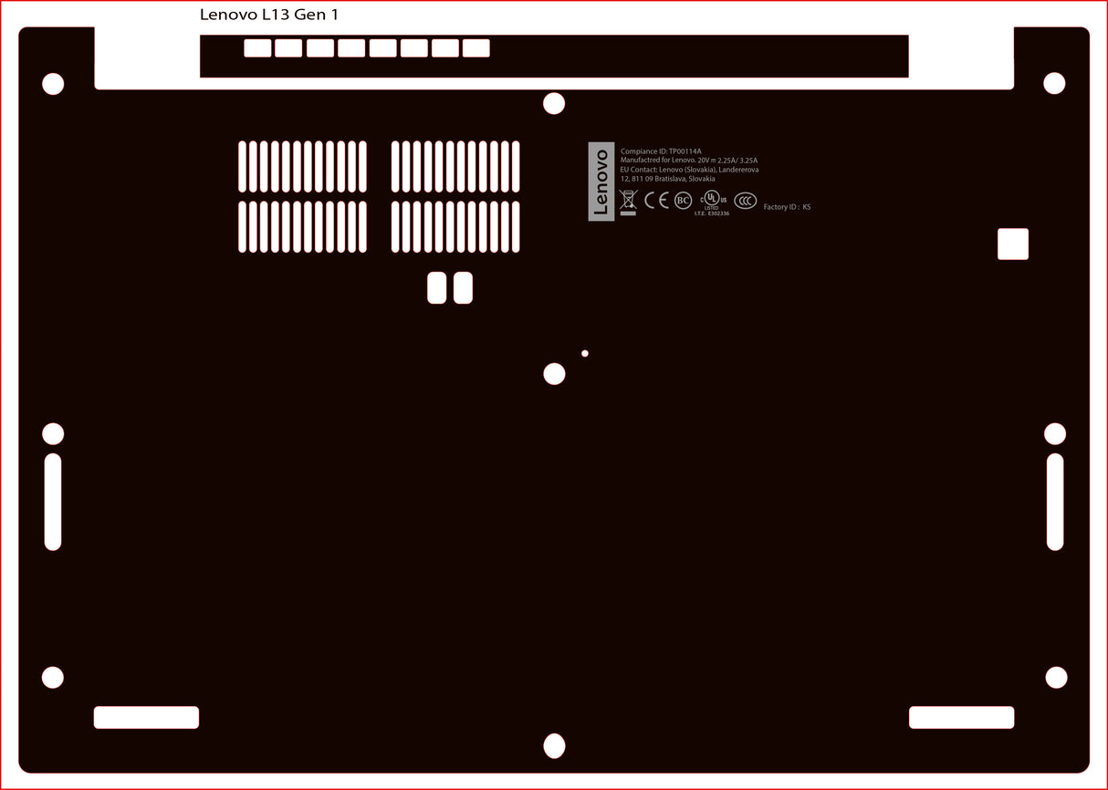 Base Skinz for Lenovo L13 G1/G2