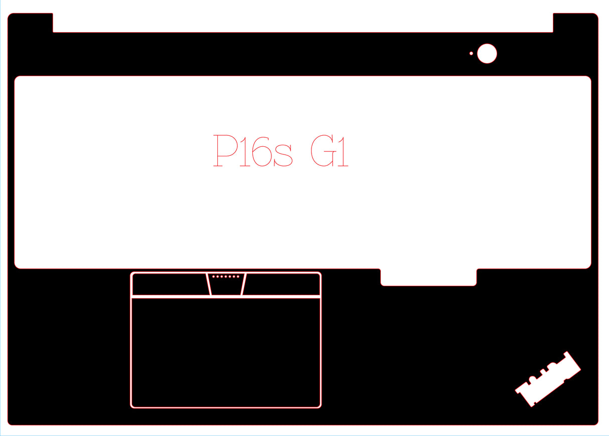 Palm & Track Skinz for Lenovo P16s G1