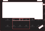 Palm & Track/Track Skinz for Lenovo ThinkPad X13 Yoga G2
