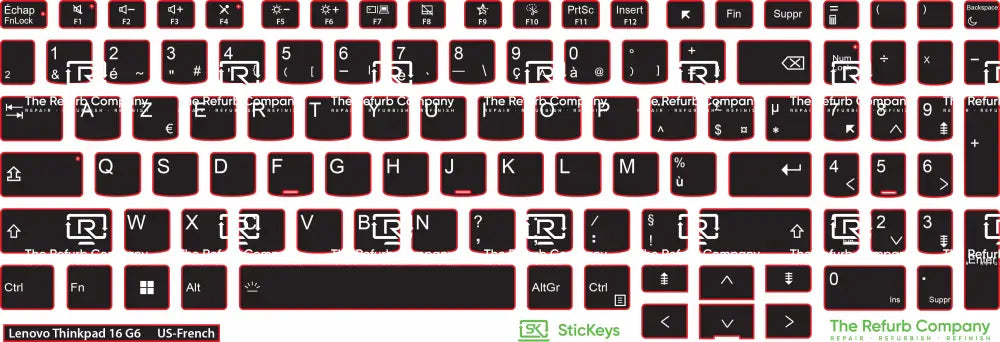 SticKeys® for Lenovo ThinkBook 16 G6