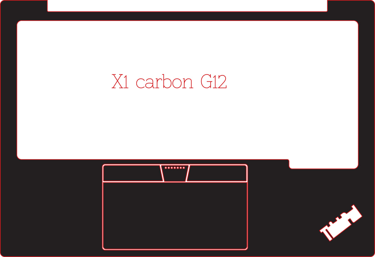 Palm & Track Skinz for Lenovo X1 Carbon G12