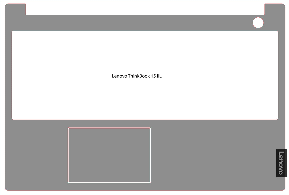 Palm & Track Skinz for Lenovo ThinkBook 15 IIL