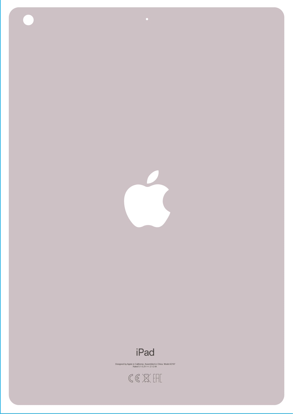 Tablet Back Skinz Apple A2197