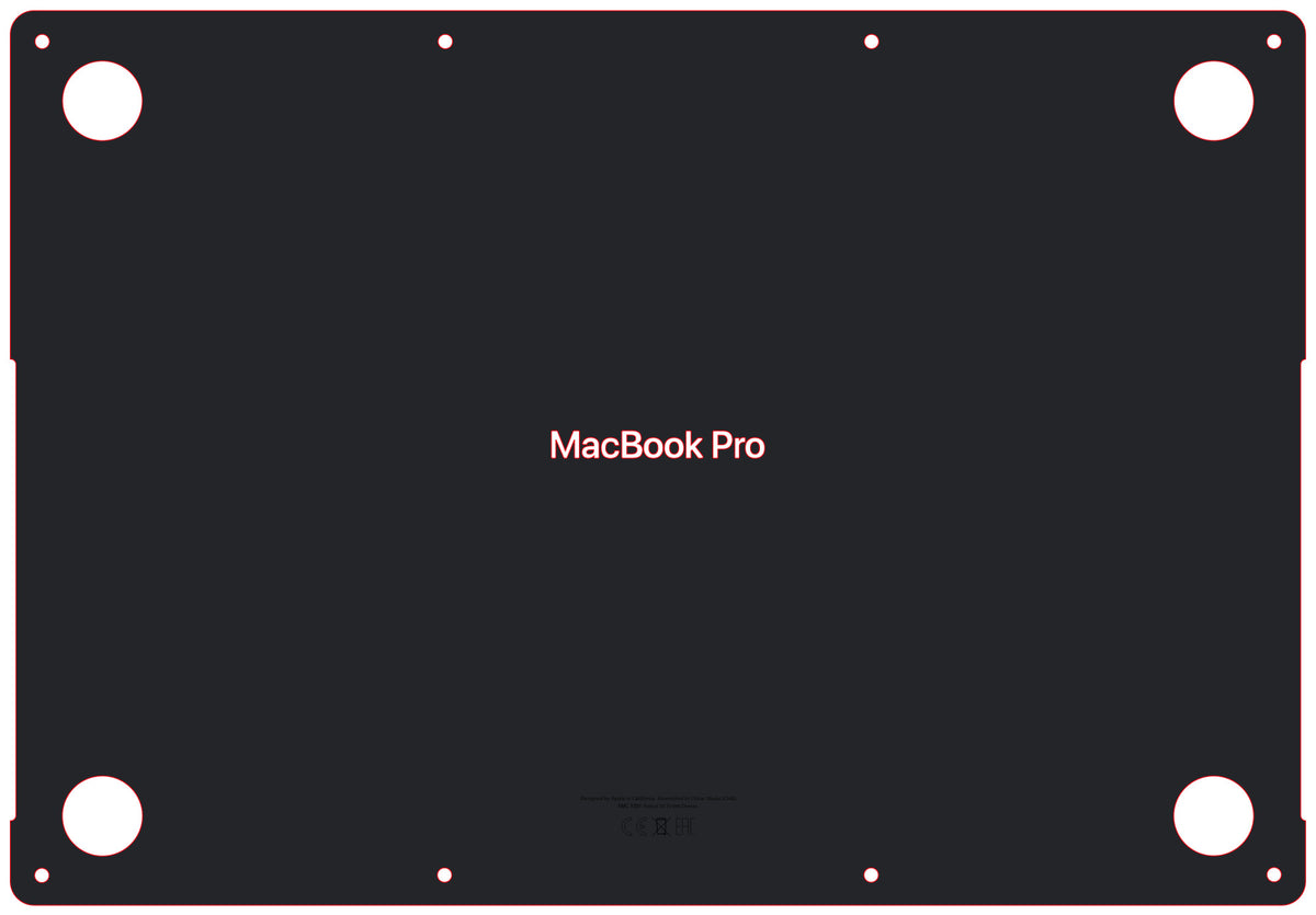 Base Skinz for Apple Macbook Pro A2485 A2991 A3403