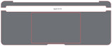 Palm & Track Skinz for Apple MacBook Pro A2159