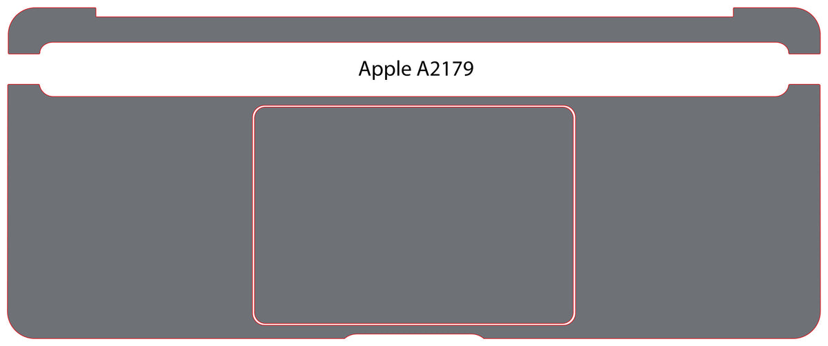 Palm & Track Skinz for Apple Macbook Air 13" A2179