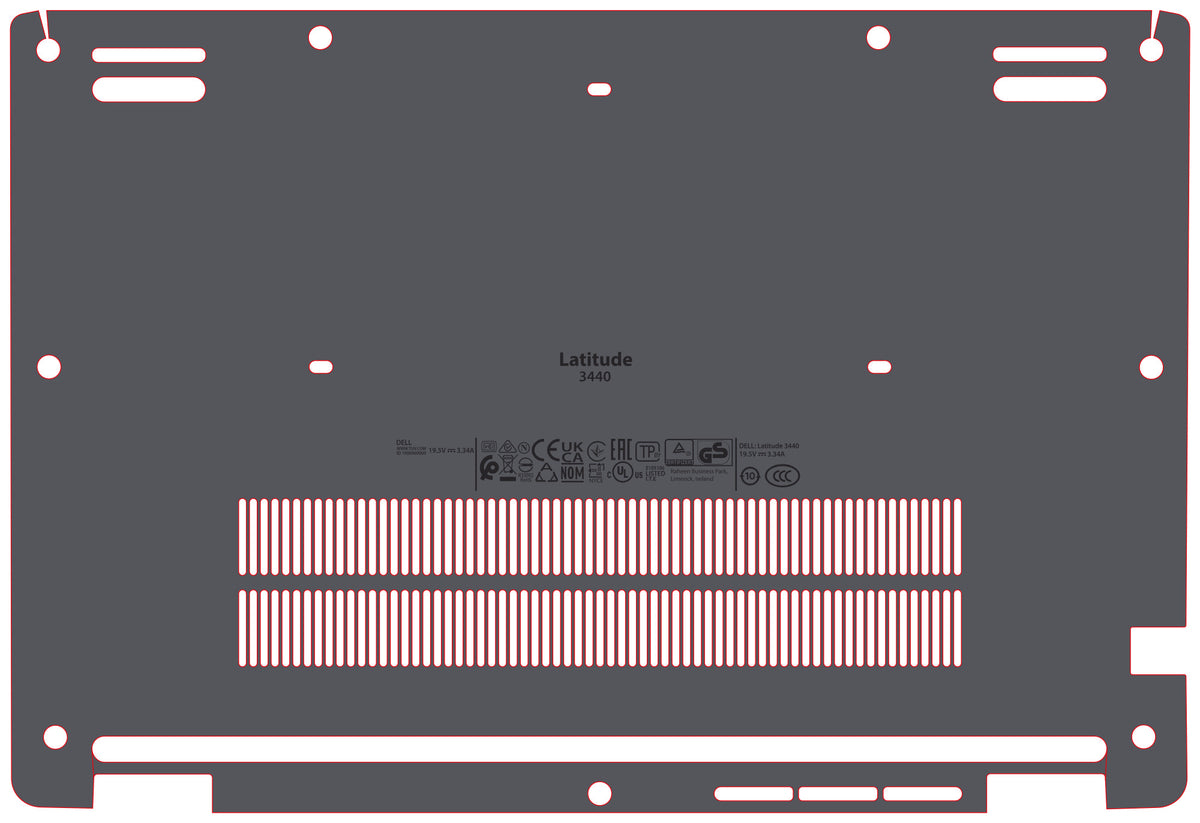 Base Skinz for Dell Latitude 3440