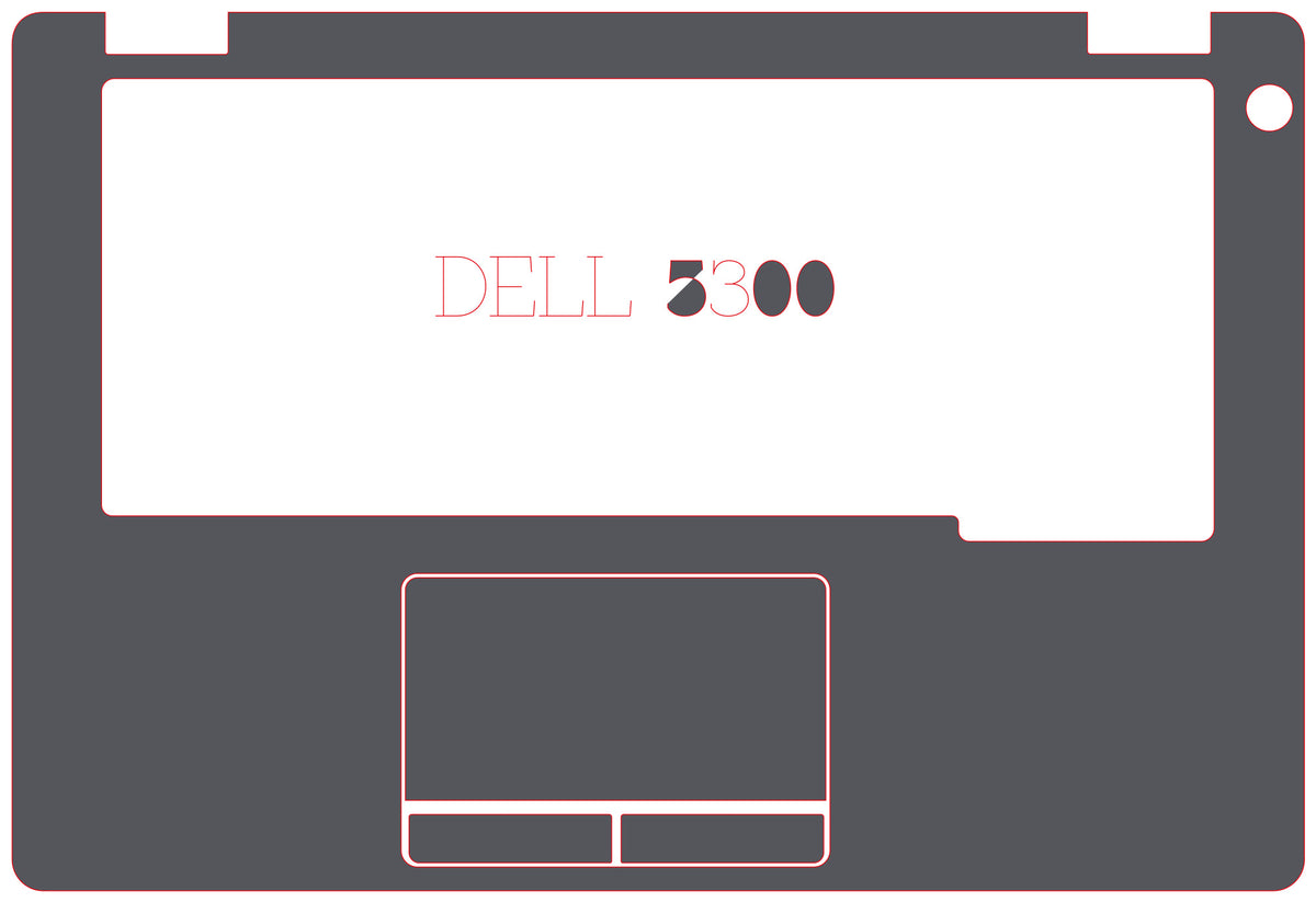 Palm & Track Skinz for Dell Latitude 5300 2in1