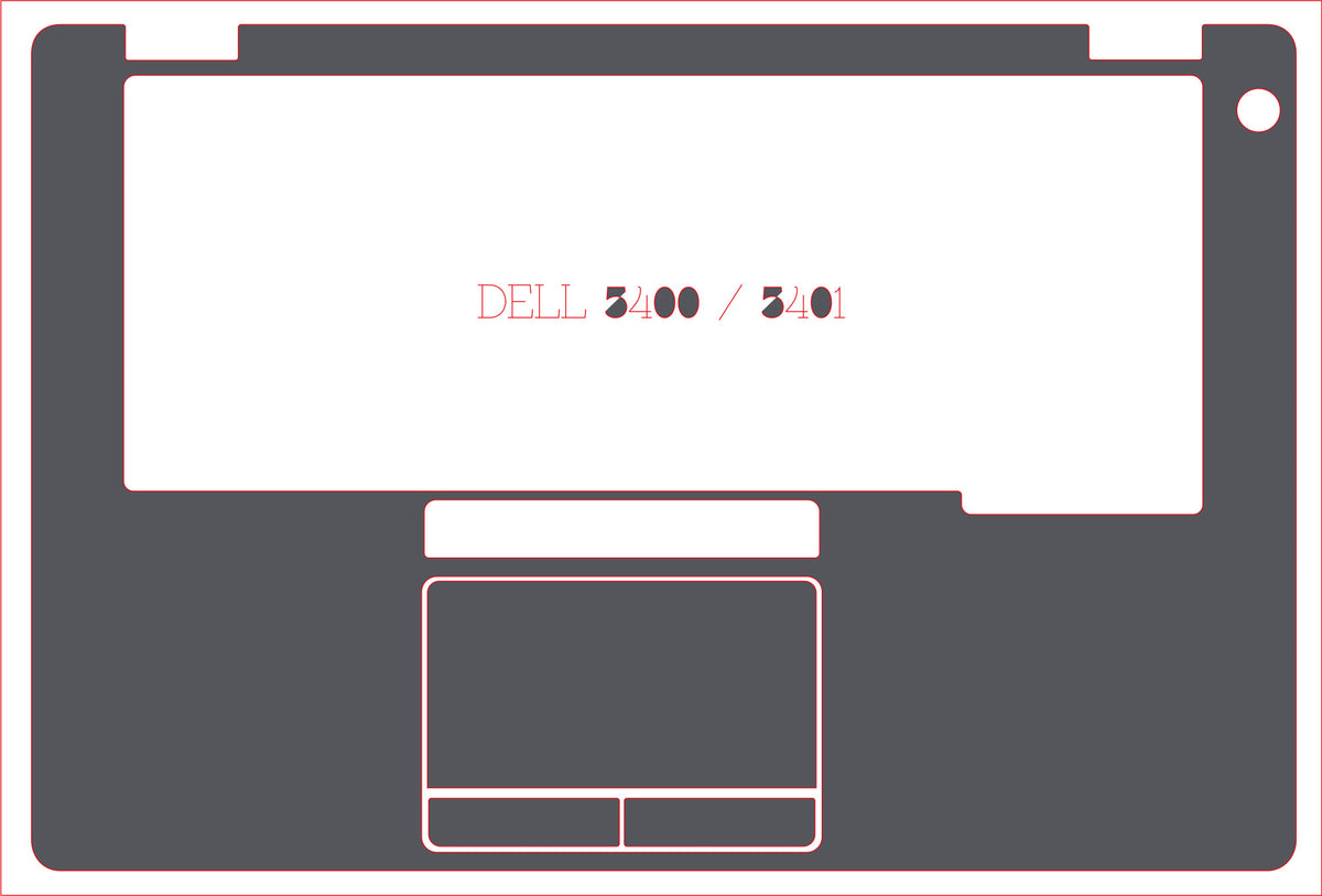 Palm & Track Skinz for Dell Latitude 5400/5401