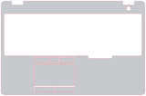 Palm & Track Skinz for Dell Latitude 5510 / Precision 3551