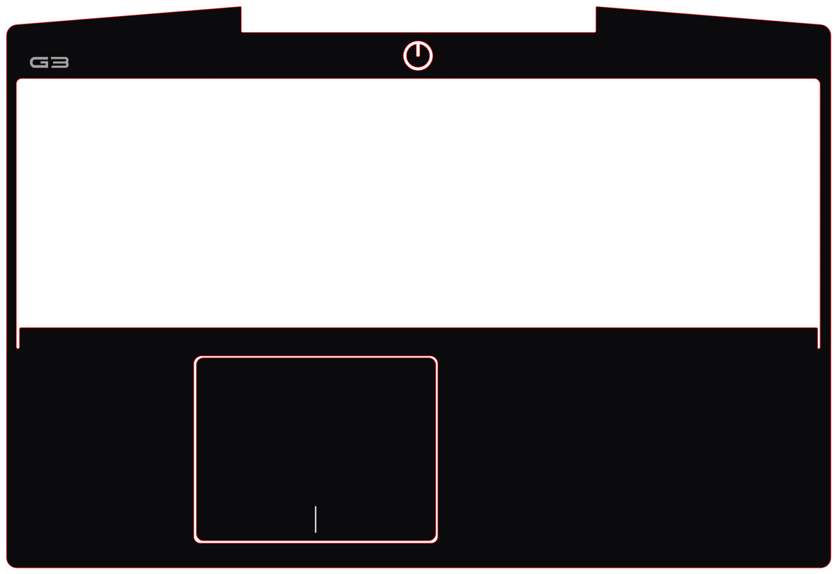 Palm & Track Skinz for Dell G3 3590