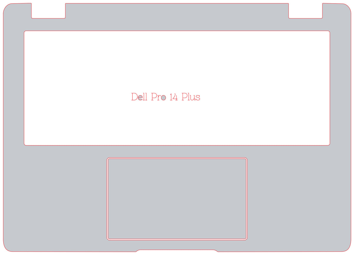 Palm & Track/Track Skinz for Dell Pro 14 Plus