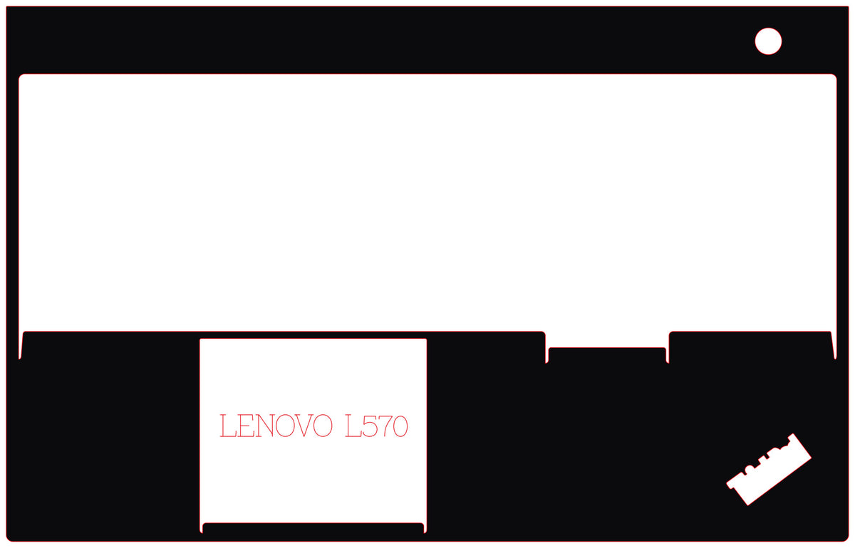 Palm & Track Skinz for Lenovo ThinkPad L560 L570