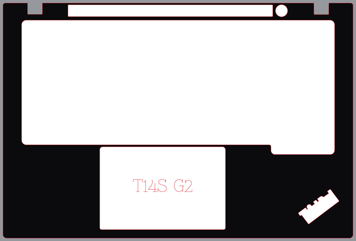 Palm & Track Skinz for Lenovo ThinkPad T14s G2