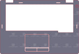 Palm & Track Skinz for Dell Latitude 5300 2in1
