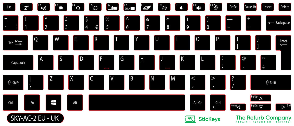SticKeys for Acer TravelMate Spin B3