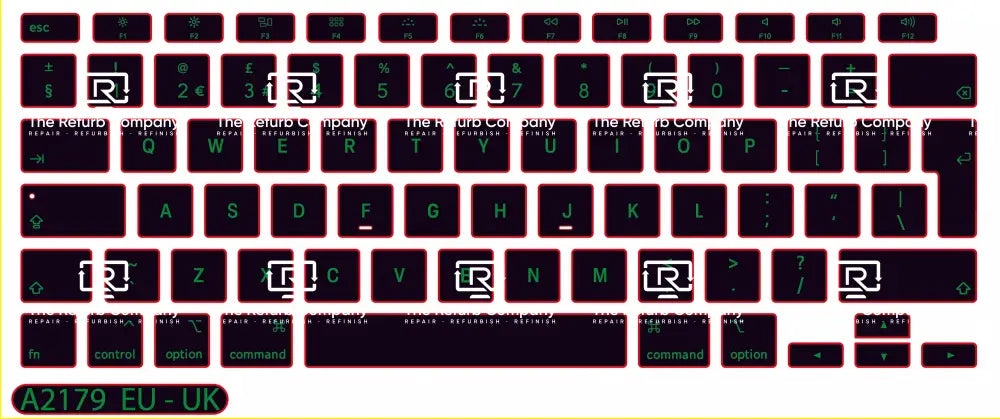 SticKeys® for Apple Macbook Air A2179