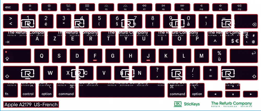 SticKeys® for Apple Macbook Air A2179