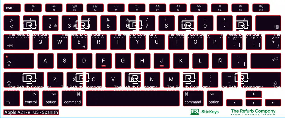 SticKeys® for Apple Macbook Air A2179