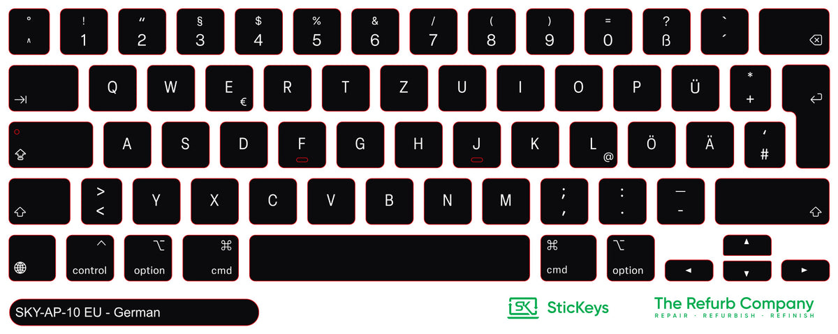SticKeys for Apple Magic Keyboard A1998 A2480