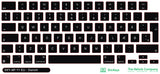 SticKeys for Apple Macbook A2485 A2681 A2780