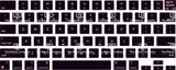 SticKeys® for Apple Macbook Pro A2485 / Apple Macbook Air A2681 / Apple Macbook Pro A2780
