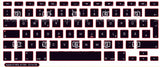 SticKeys® for Apple Macbook Pro A1398, A1502 / Apple Macbook Air 13" A1466
