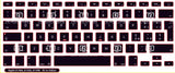 SticKeys® for Apple Macbook Pro A1398, A1502 / Apple Macbook Air 13" A1466