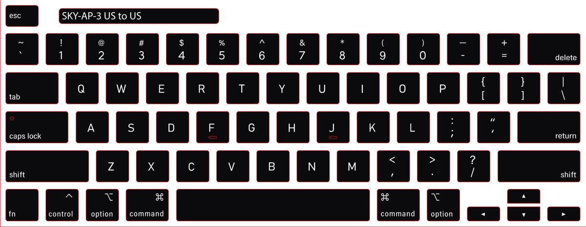 SticKeys for Apple Macbook Pro A2141 A2289 A2338