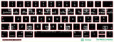 SticKeys® for Apple Macbook Pro 15,1 15,3 A1990, A2159