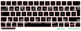 SticKeys® for Apple Macbook Pro 15,1 15,3 A1990, A2159