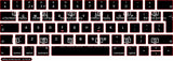 SticKeys® for Apple Macbook Pro 15,1 15,3 A1990, A2159