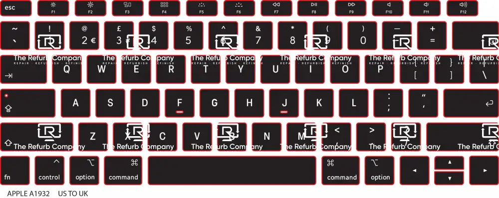 SticKeys® for Apple Macbook Air 8,1 A1932