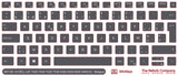 SticKeys for Dell Latitude 5420/5430/5440/7420/7430/7520/7530/9420