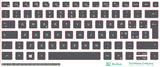 SticKeys for Dell Latitude 5420/5430/5440/7420/7430/7520/7530/9420