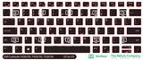 SticKeys® for Dell Latitude 7420, 7430, 7520, 7530, 5420, 5430