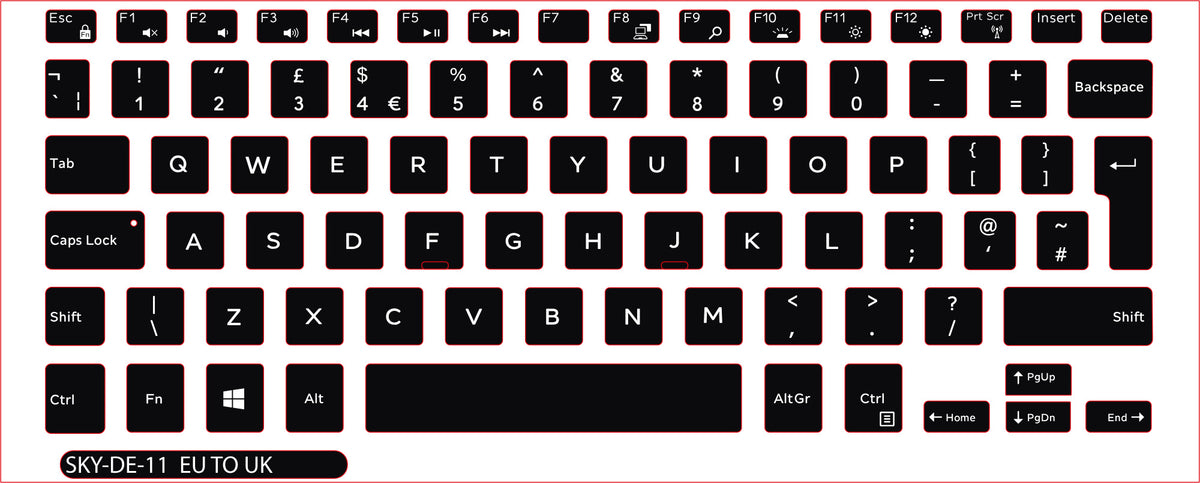 SticKeys for Dell Latitude 5285, K16M