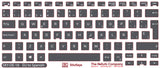 SticKeys for Dell Latitude 5300, 5310, 7300 2in1