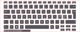 SticKeys for Dell Latitude 5300, 5310, 7300 2in1