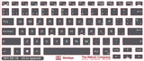 SticKeys for Dell Latitude 5300, 5310, 7300 2in1