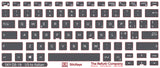 SticKeys for Dell Latitude 5300, 5310, 7300 2in1